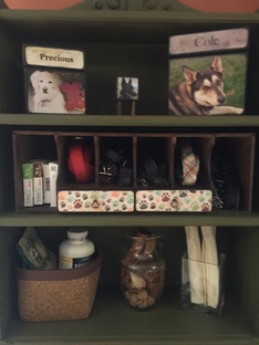 Dog Storage Furniture Station