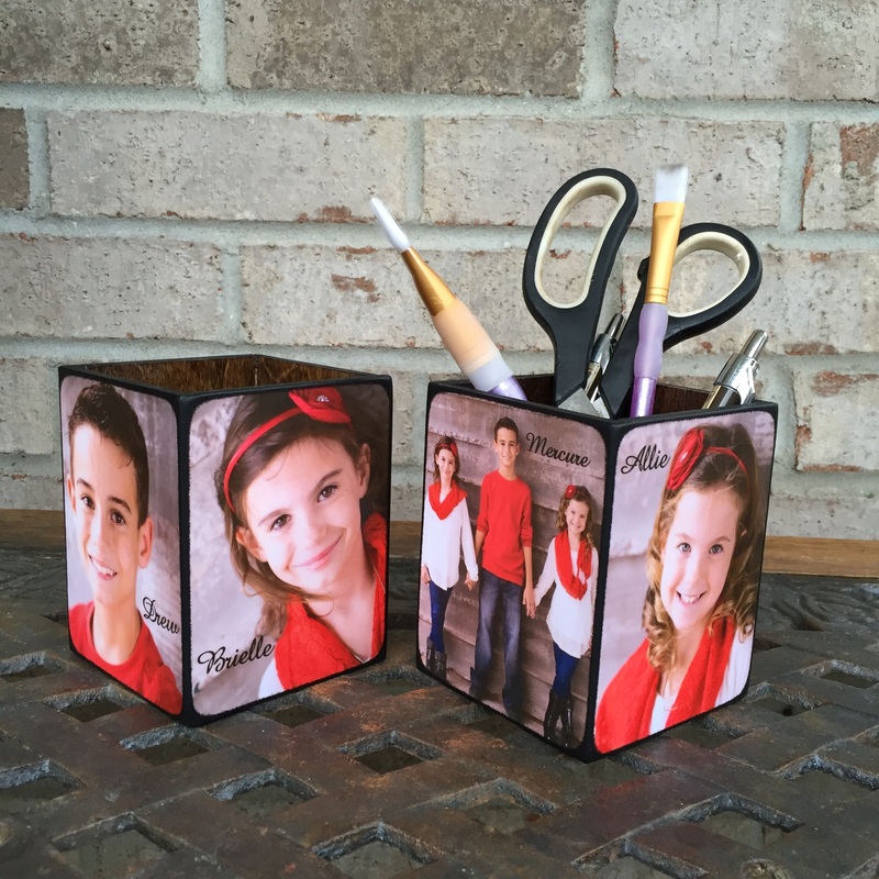 Pencil Holder with pictures 