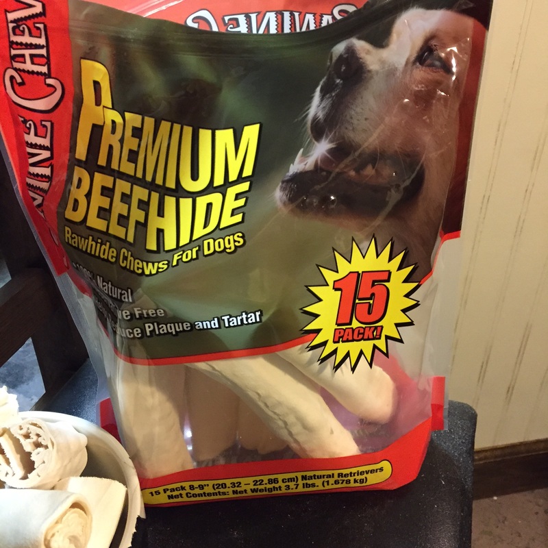 Premium Beefhide for dogs from Sams Club