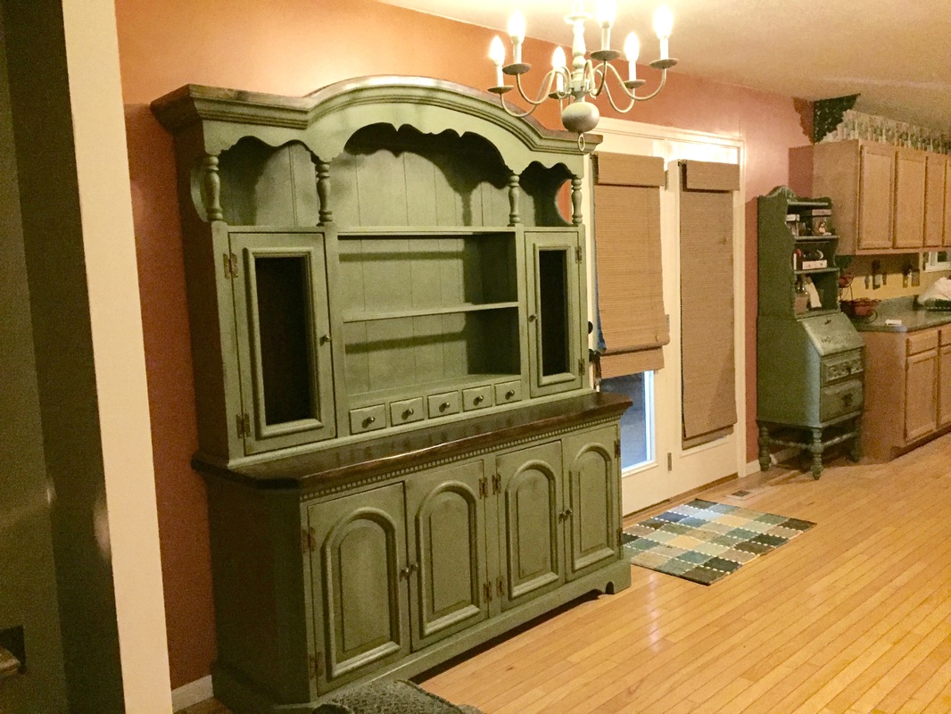 Hutch Makeover with Annie Sloan Chalk Paint