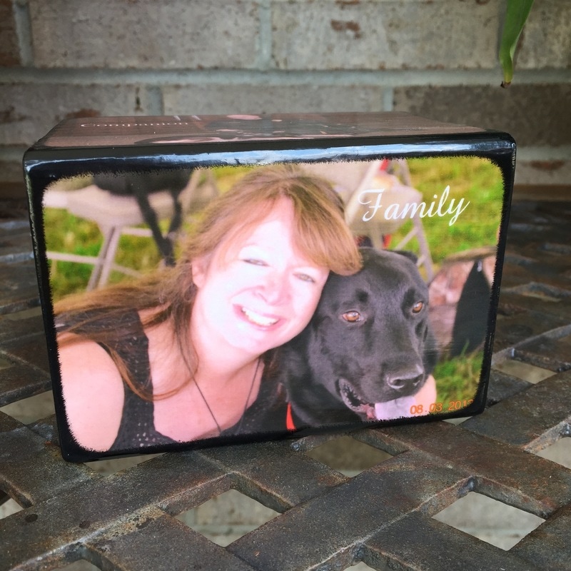 Personalized Pet gift block