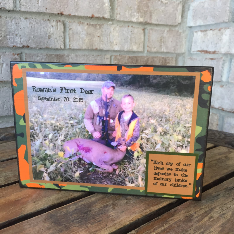 Personalized hunting picture for him