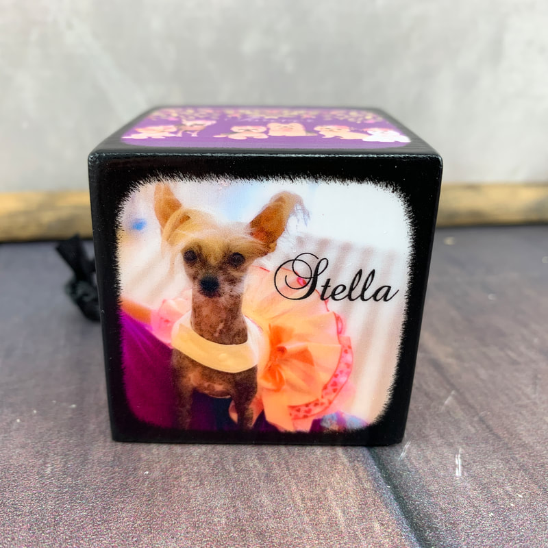 personalized photo dog ornament